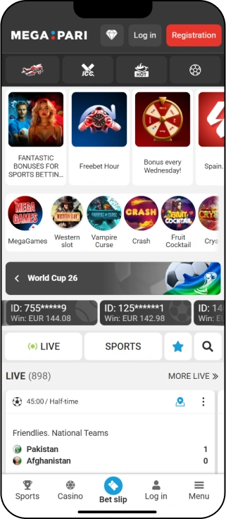 APK Download for Android and iOS - Megapari Philippines