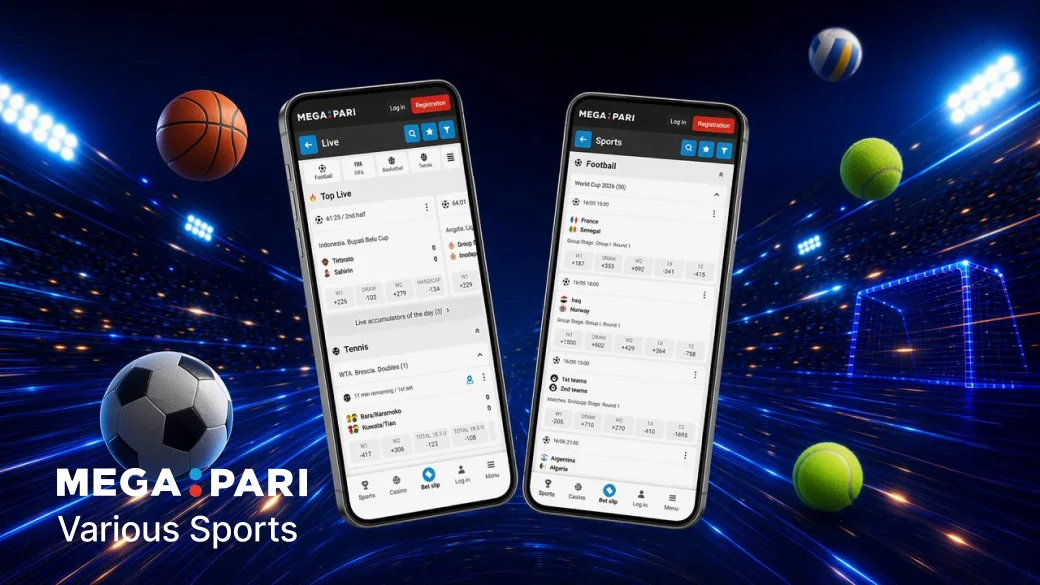 Sports Betting Various Sports - Megapari Philippines